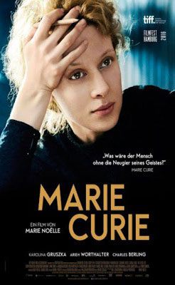 Portada del Biopic de Marie Curie